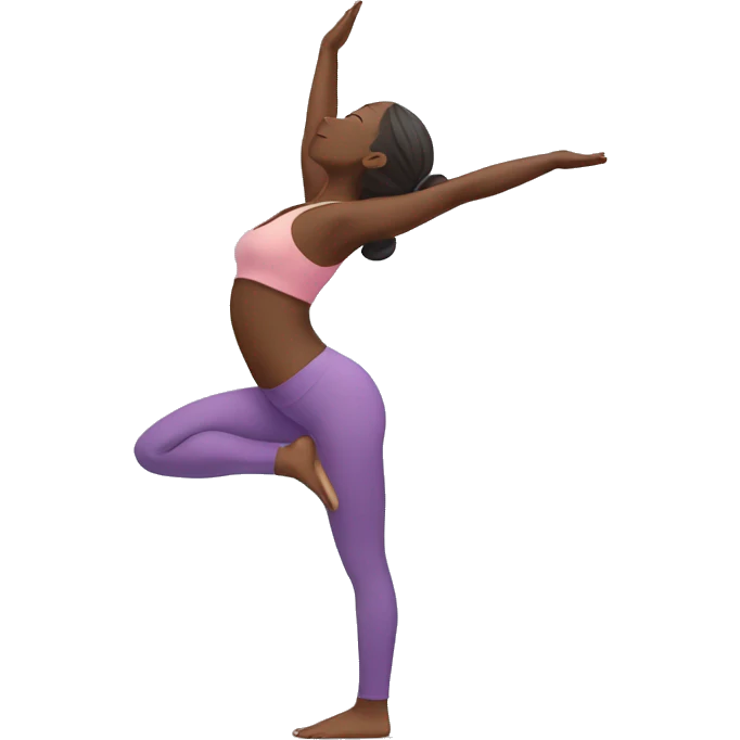 yoga pose emoji