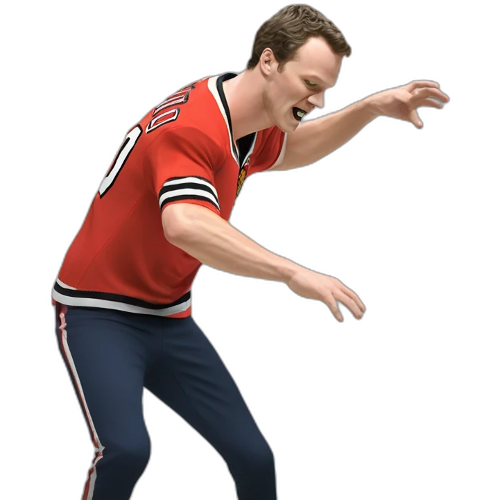 Jonathan Toews disco dancing  emoji