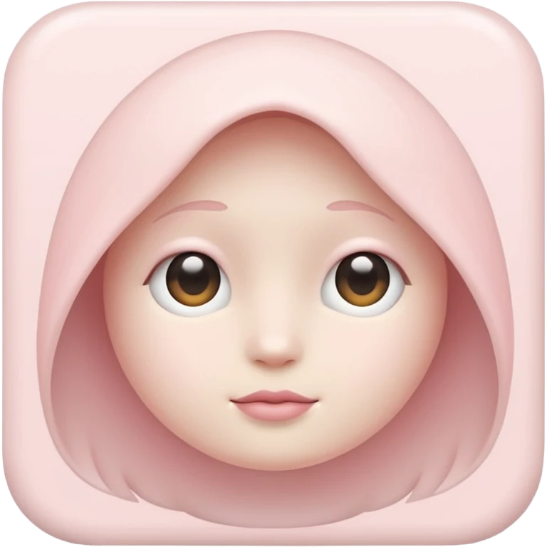 light pale pink wallpaper emoji