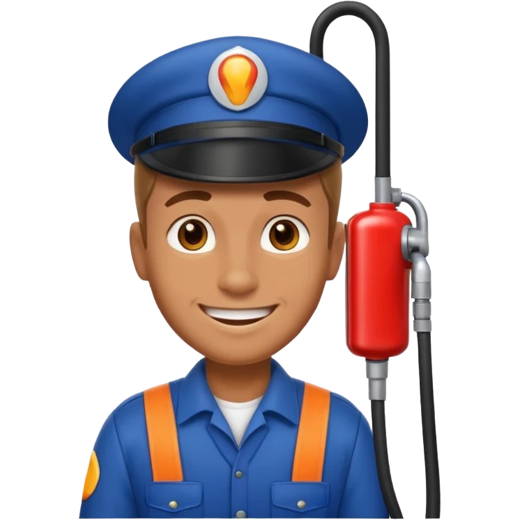 gas pump worker emoji