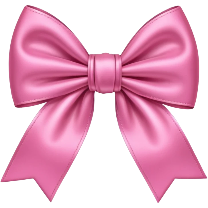 pink bow emoji