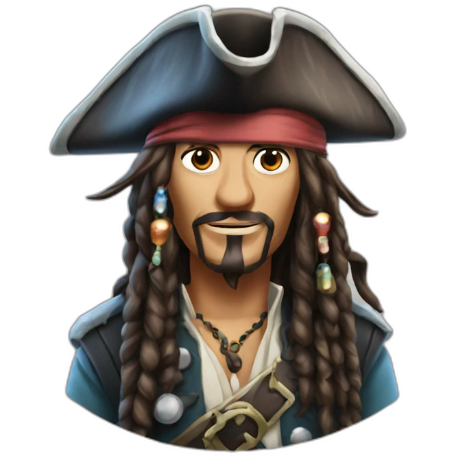  iced jack sparrow emoji