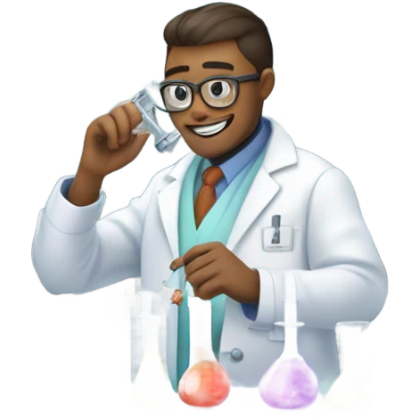 science blending emoji