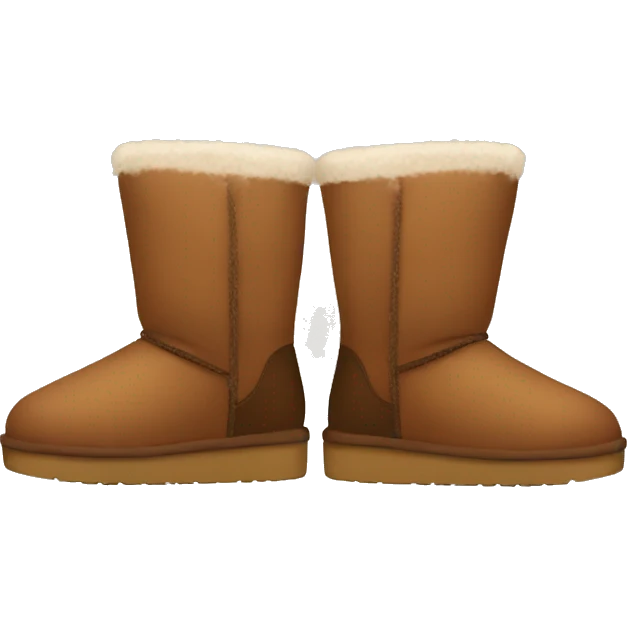 Brown Uggs  emoji