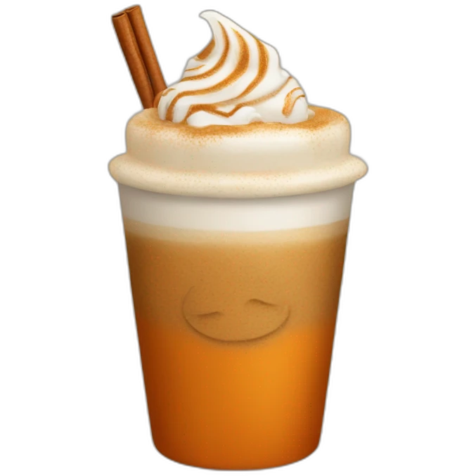 pumpkin spice latte emoji