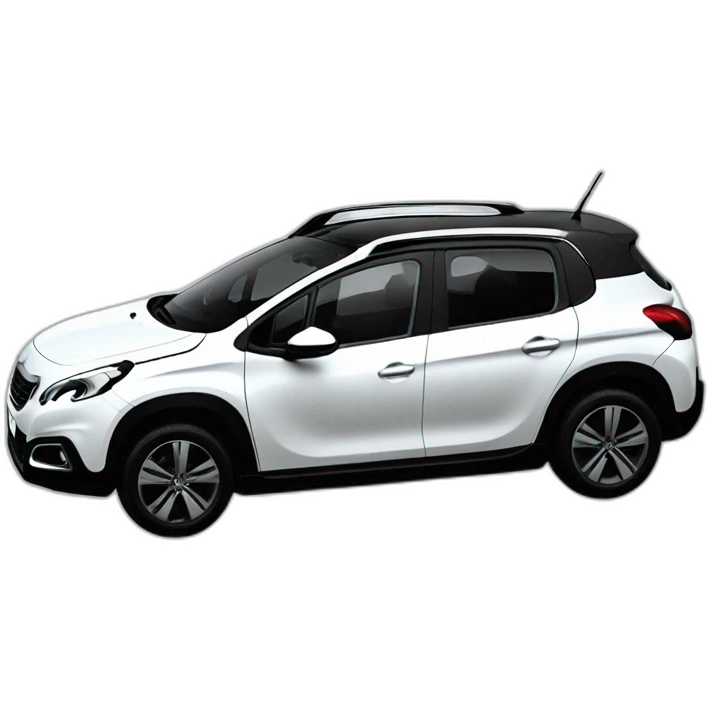 Peugeot 2008 2021 White emoji