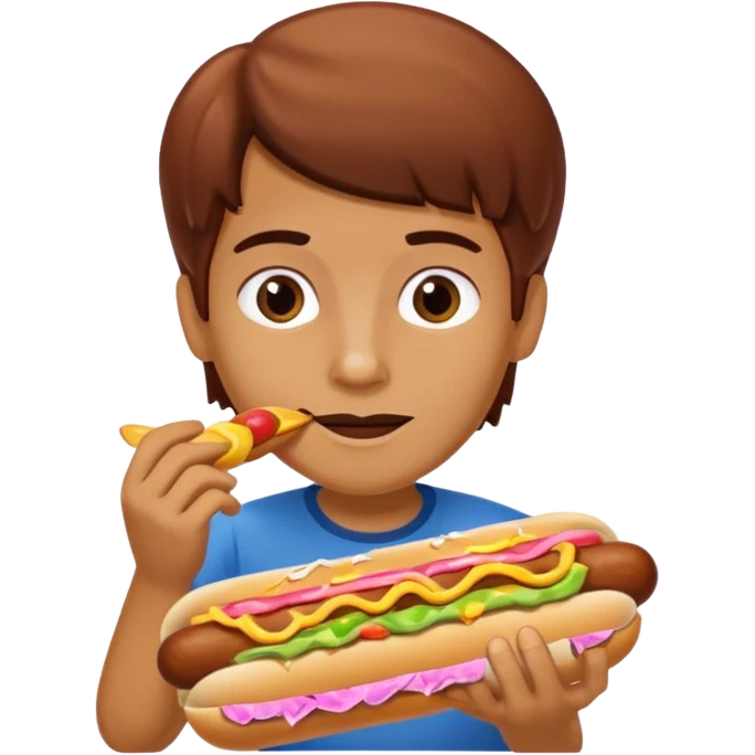 Venezuelan hotdog emoji