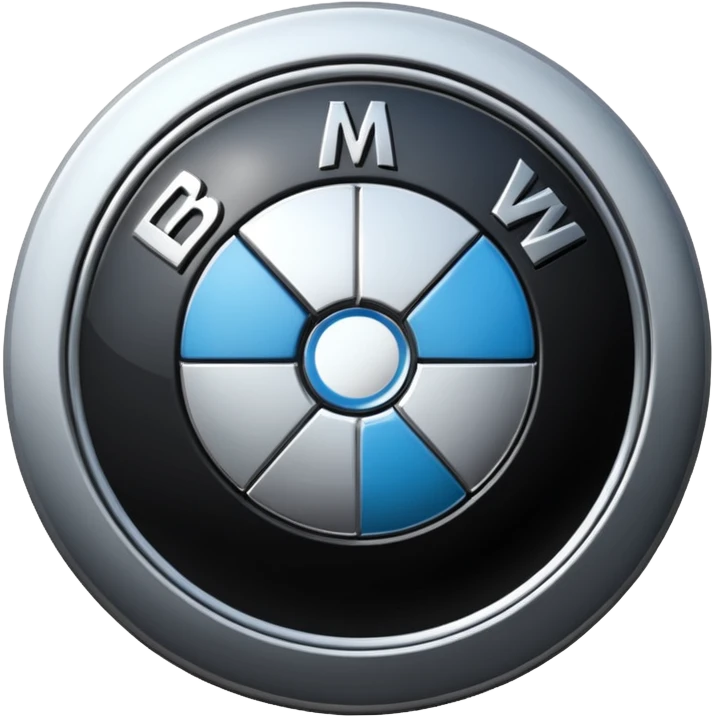 A BMW LOGO emoji