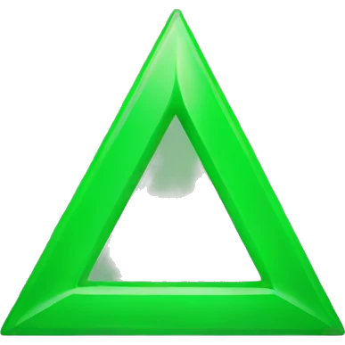 green triangle emoji