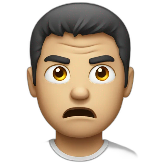 Angry emoji