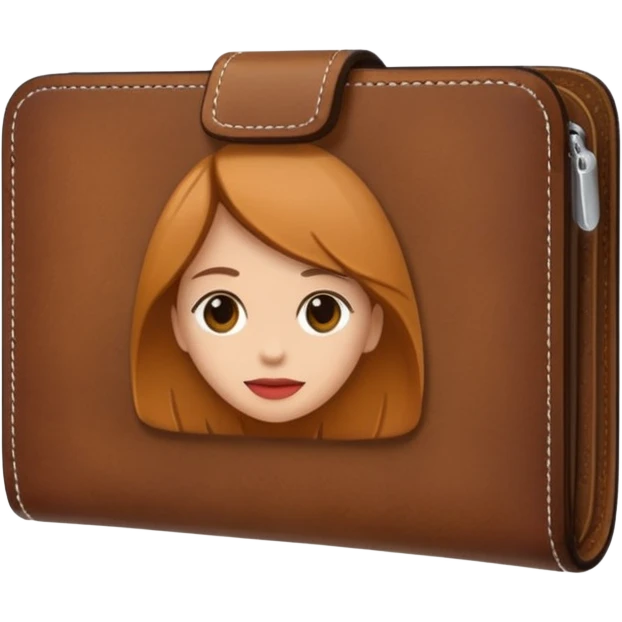 wallet with girlfriends picture in it emoji