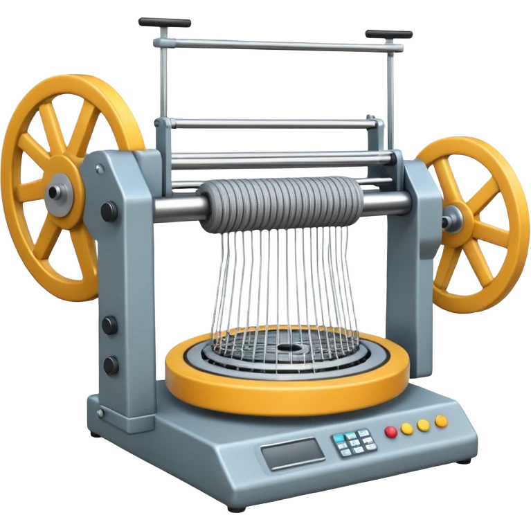 A circular knitting machine  emoji