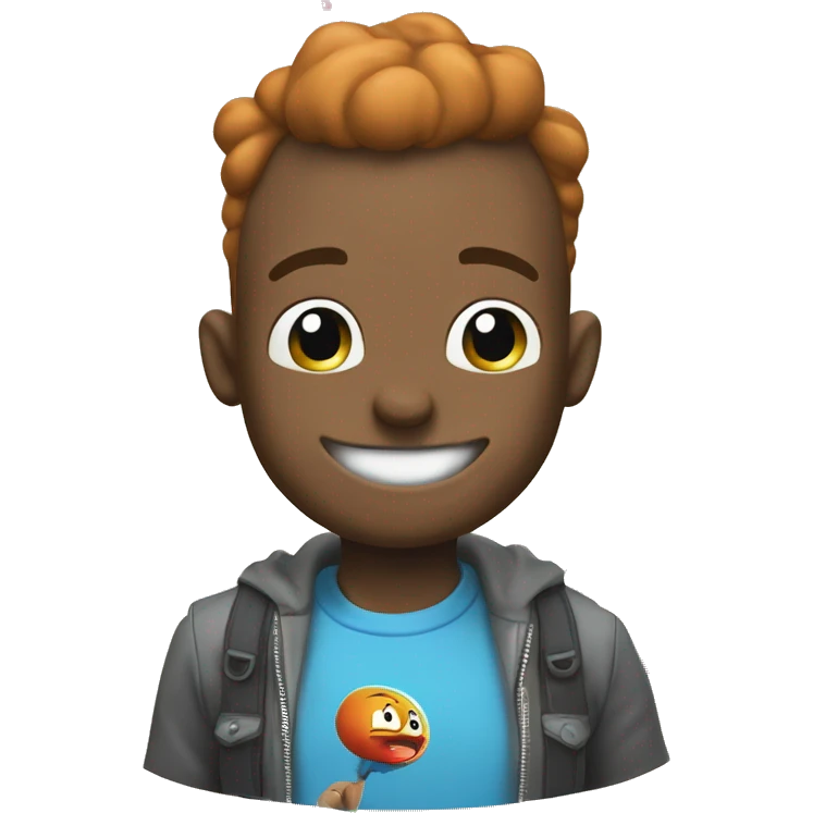 El personaje e Gumball de la serie: "the awesome world of gumball"  emoji