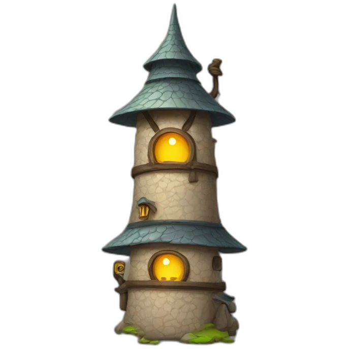 Wizard Tower with 2 smiley emoji and ninja emoji