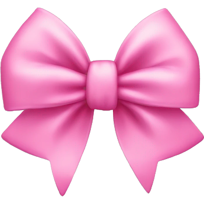 pink bow emoji