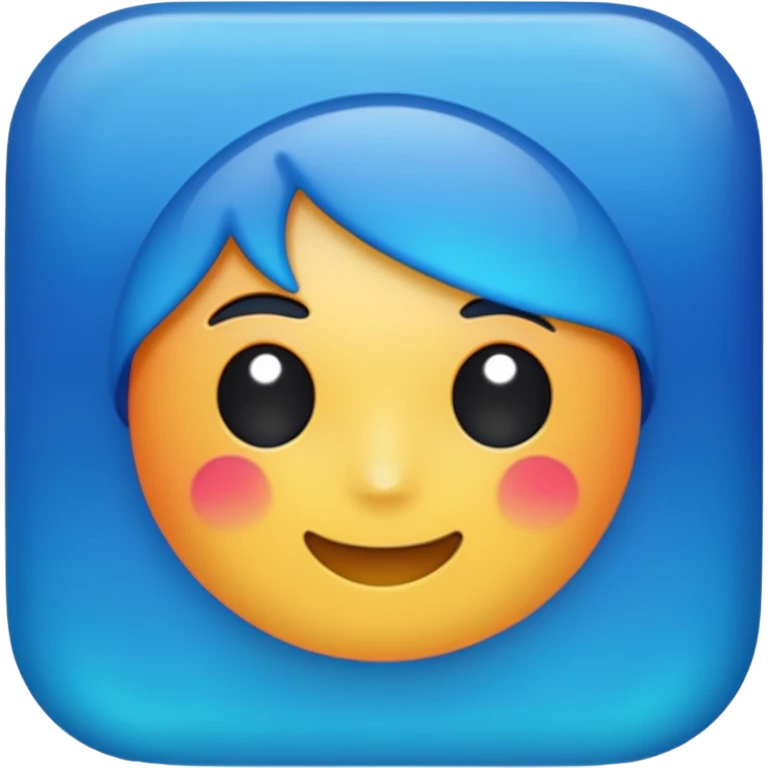 ‼️colour change blue emoji