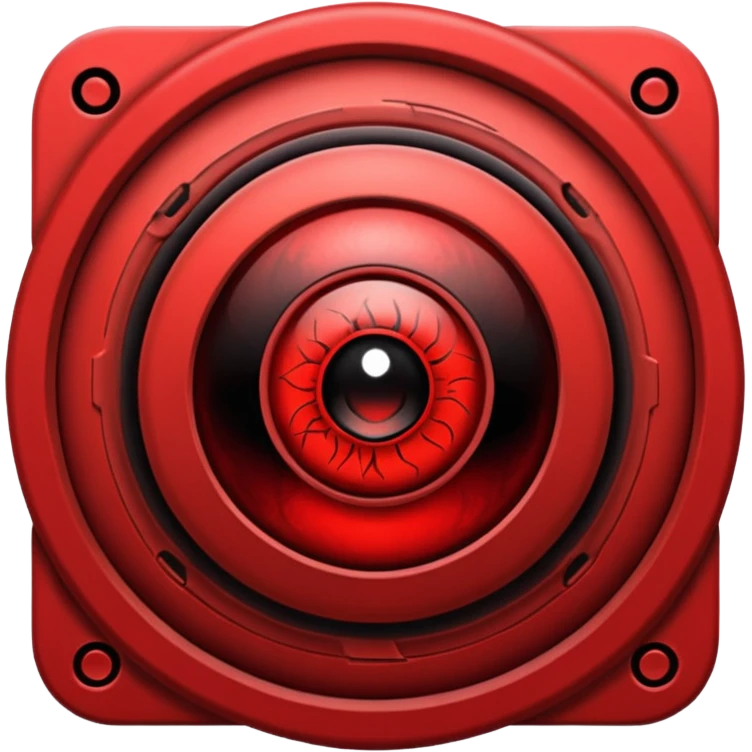 The sharingan from naruto emoji