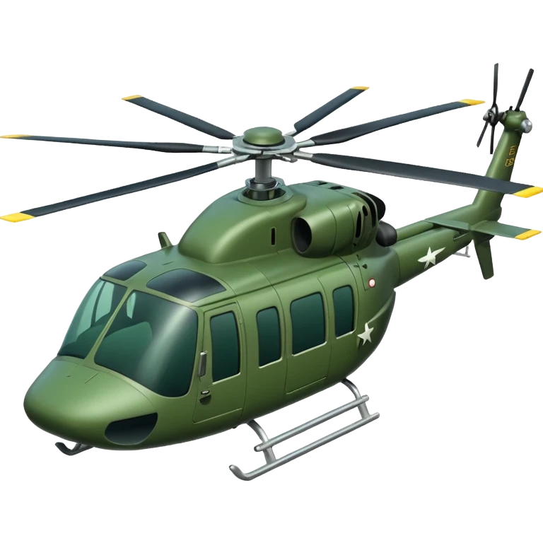 USA army helicopter emoji