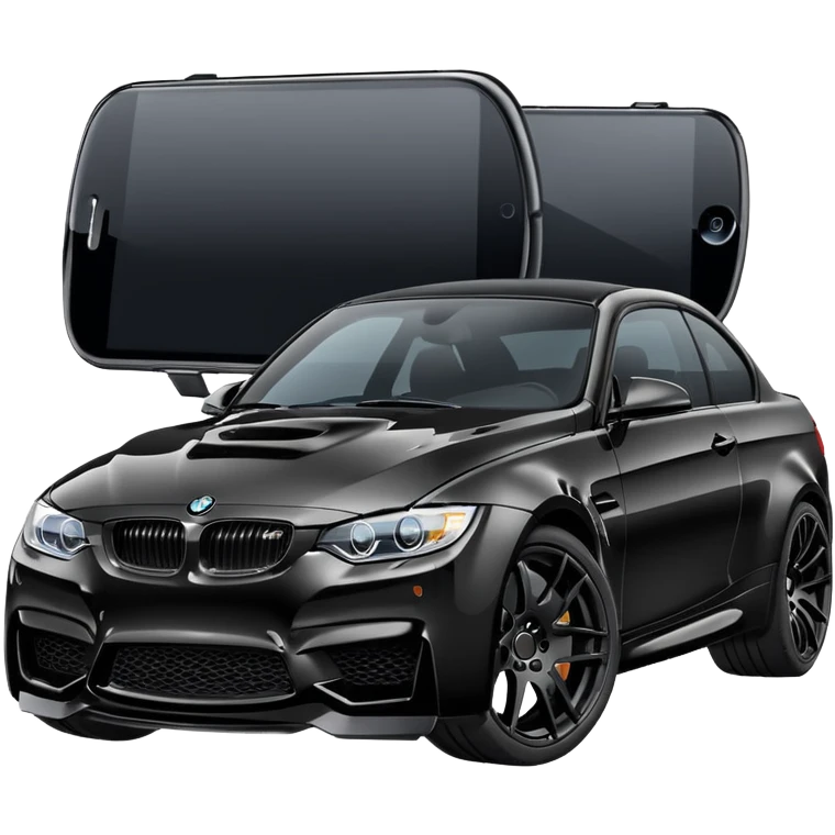 M3 g80 black with black wheels emoji