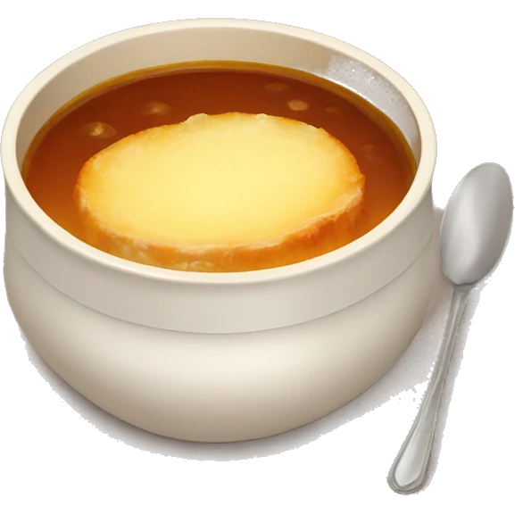 french onion soup emoji