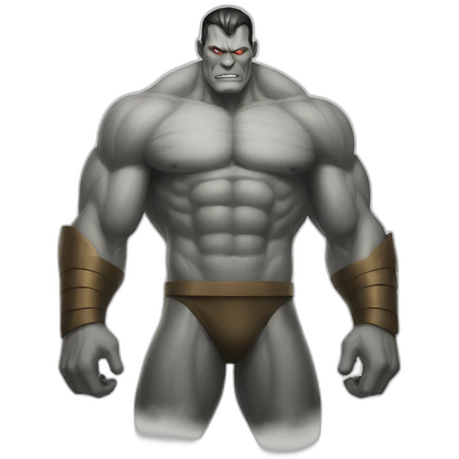 Colossus from marvel emoji