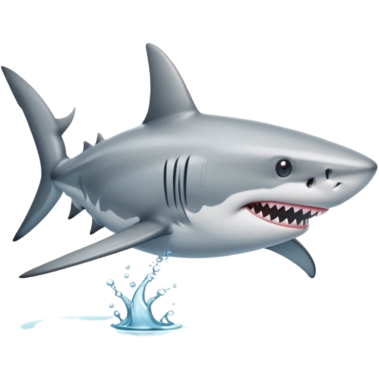 shark with shoes on emoji