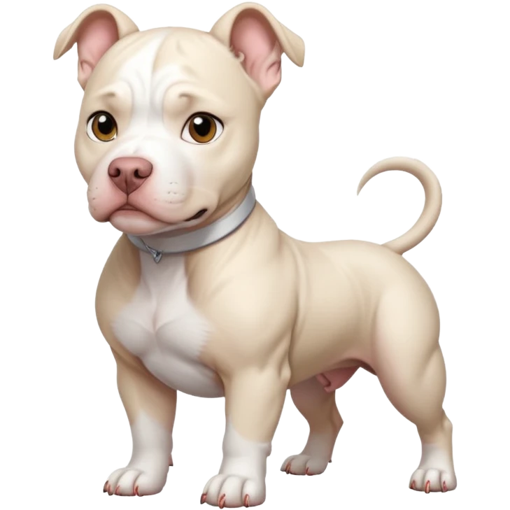 femail white pitbull emoji