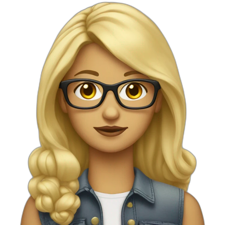blonde-haired-girl-with-the-glases-What? emoji