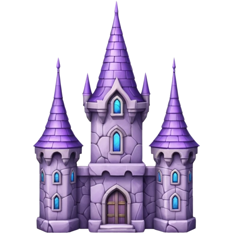 purple fantasy tower emoji
