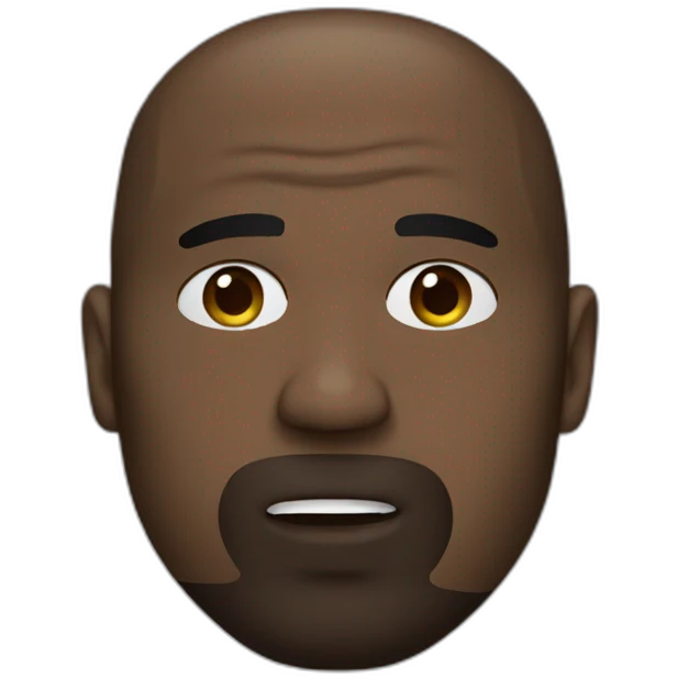 Kanye wearing Jason mask emoji
