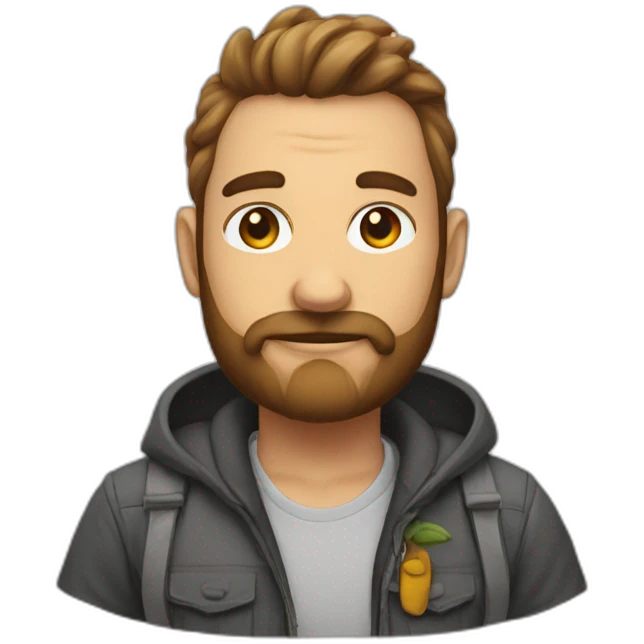 Mec poilue emoji