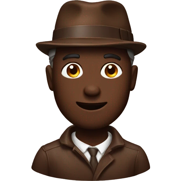 Choco man emoji