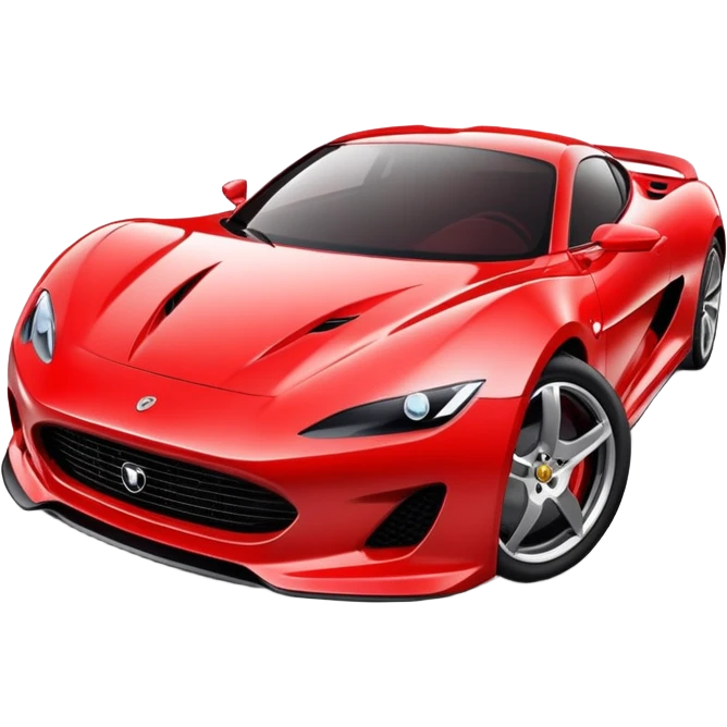 Sports car emoji
