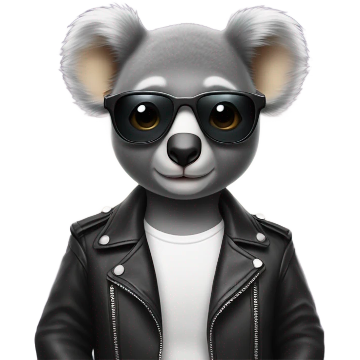 Elvis koala emoji