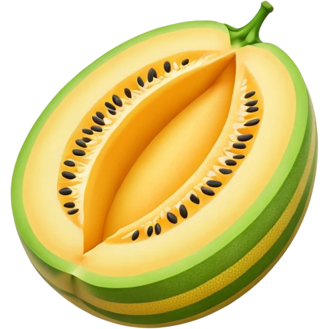 yellow melon emoji