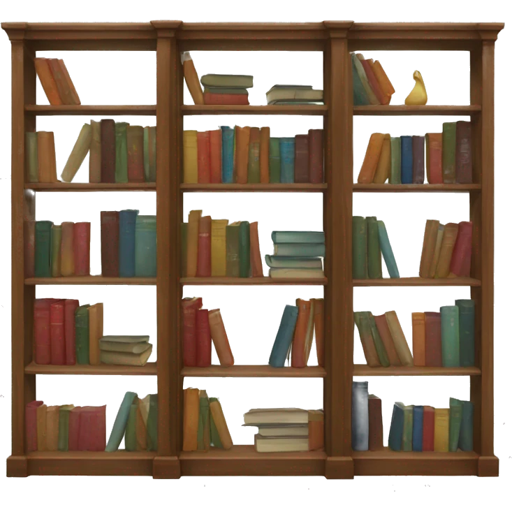 Bookcase emoji