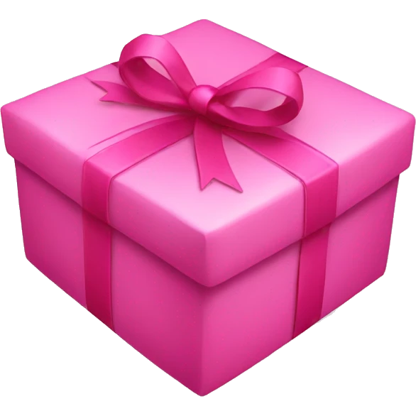 Pink present  emoji