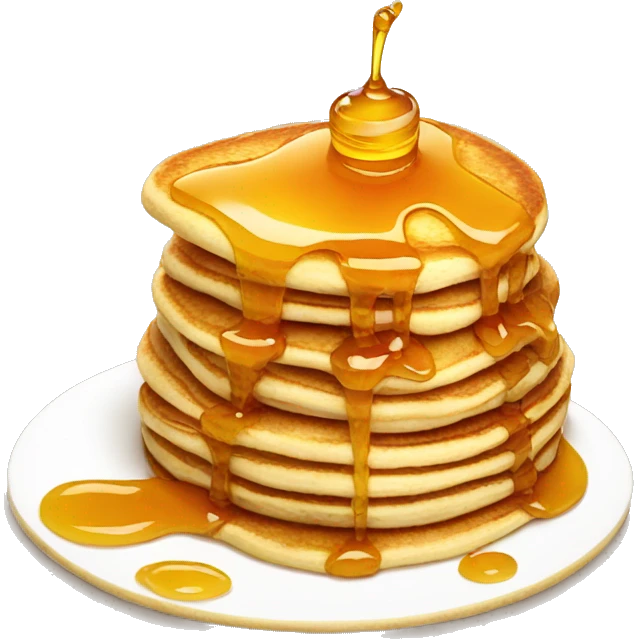 Pancake honey emoji