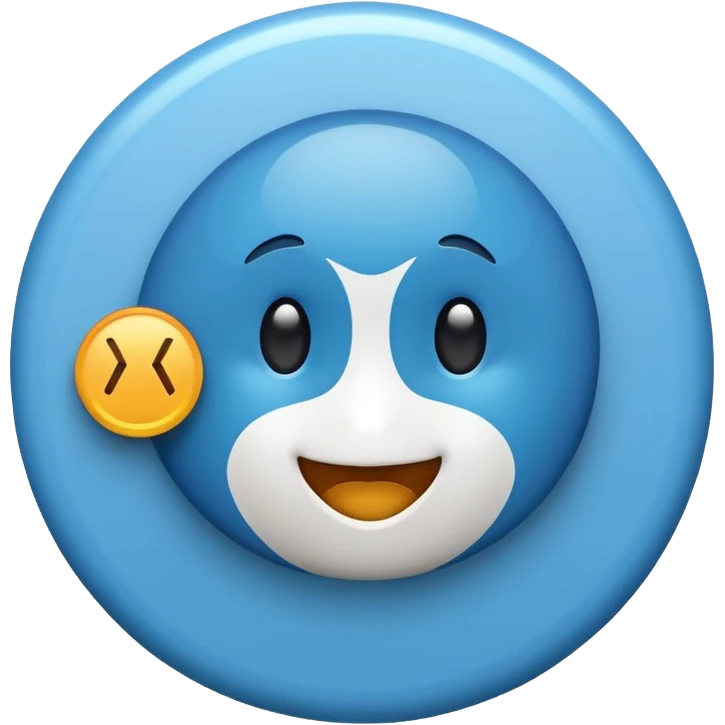 Blue tick instagram emoji