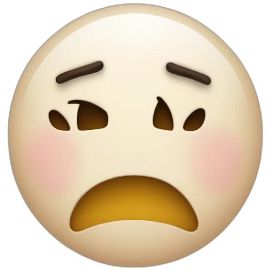 Sad emoji