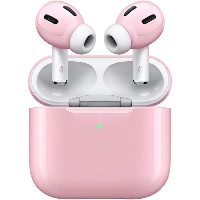 Pink beautiful airpods  emoji