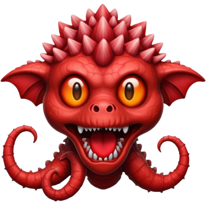 quiero q mi emoji se parez ca a un demogorgon emoji
