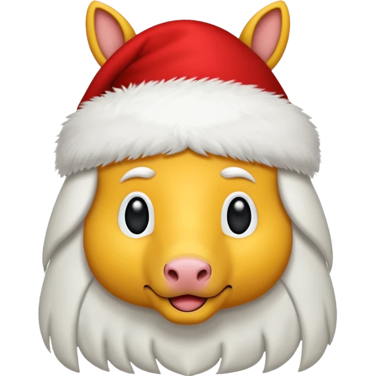 Noel babanın şapkası emoji