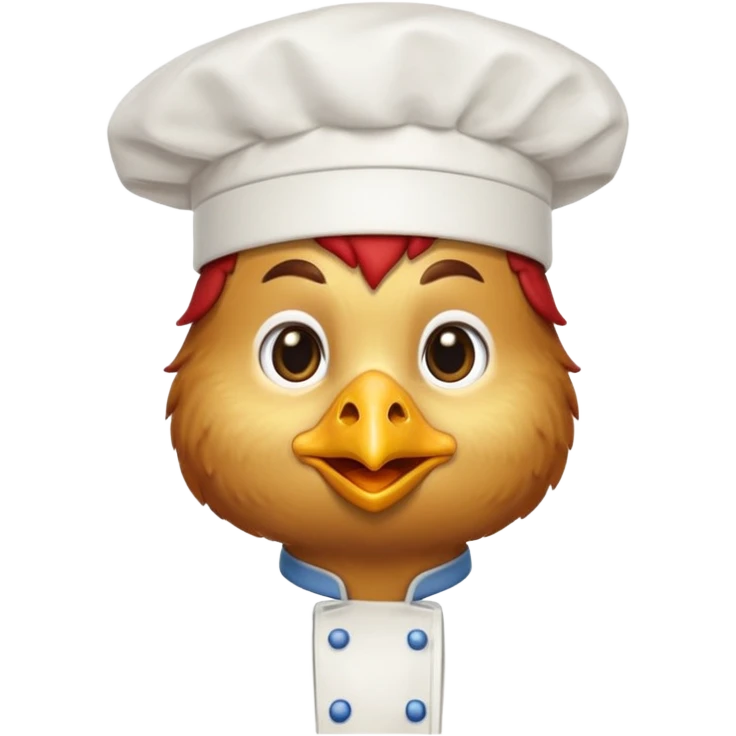 Chicken do the chef kiss emoji