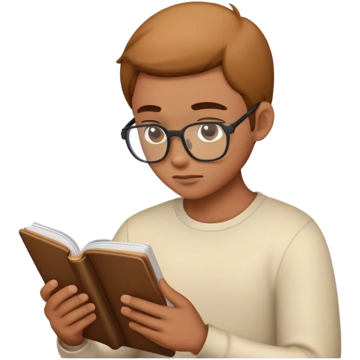 i am reading emoji