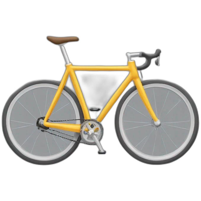 Velo en roue arrière emoji