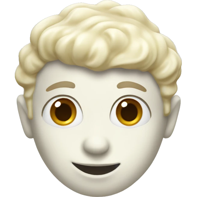 White chocolate  emoji