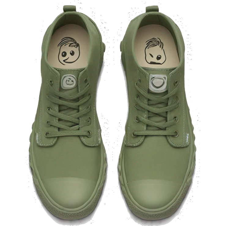 Original Palladium pampa Mens Low Green Low Low Low flat flat emoji