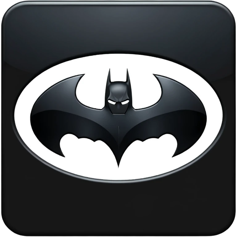batman logo emoji