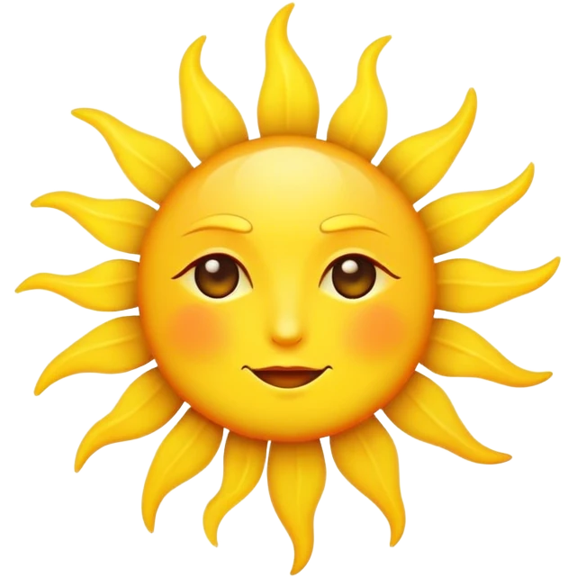 сонце emoji